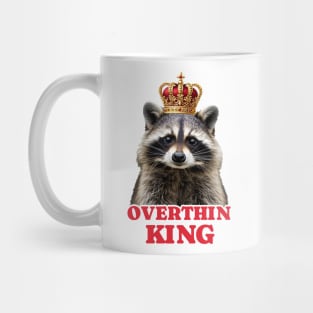 Raccoon Overthinking King Mug